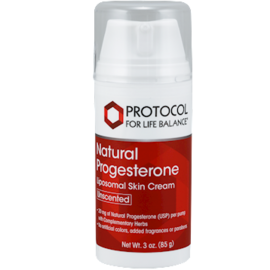 Natural Progesterone Cream 3 oz - Unscented