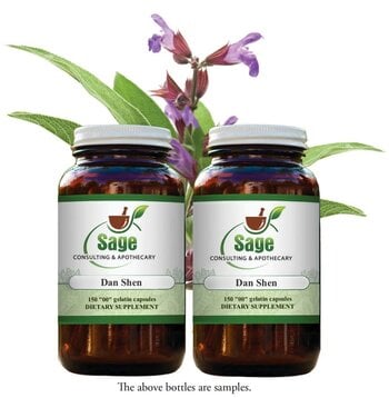 Dan Shen (Salvia M. Chinese Red Sage) root 120 caps