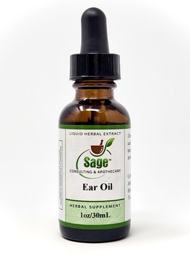 Ear Herbal Oil - 1 oz