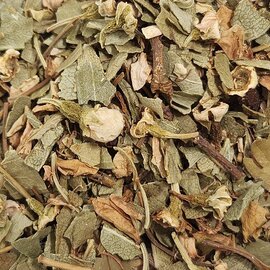 Hawthorn Leaf and Flower Cut and Sifted Bulk