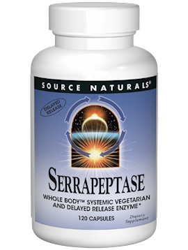 Serrapeptase 800 mg 120 vegcaps