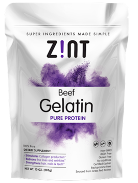 Z!NT Gelatin Protein Powder - 10 oz