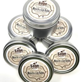 Soothing Muscle and Lip Balm (Comfrey salve)