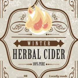 Winter Herbal Cider