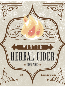 Winter Herbal Cider