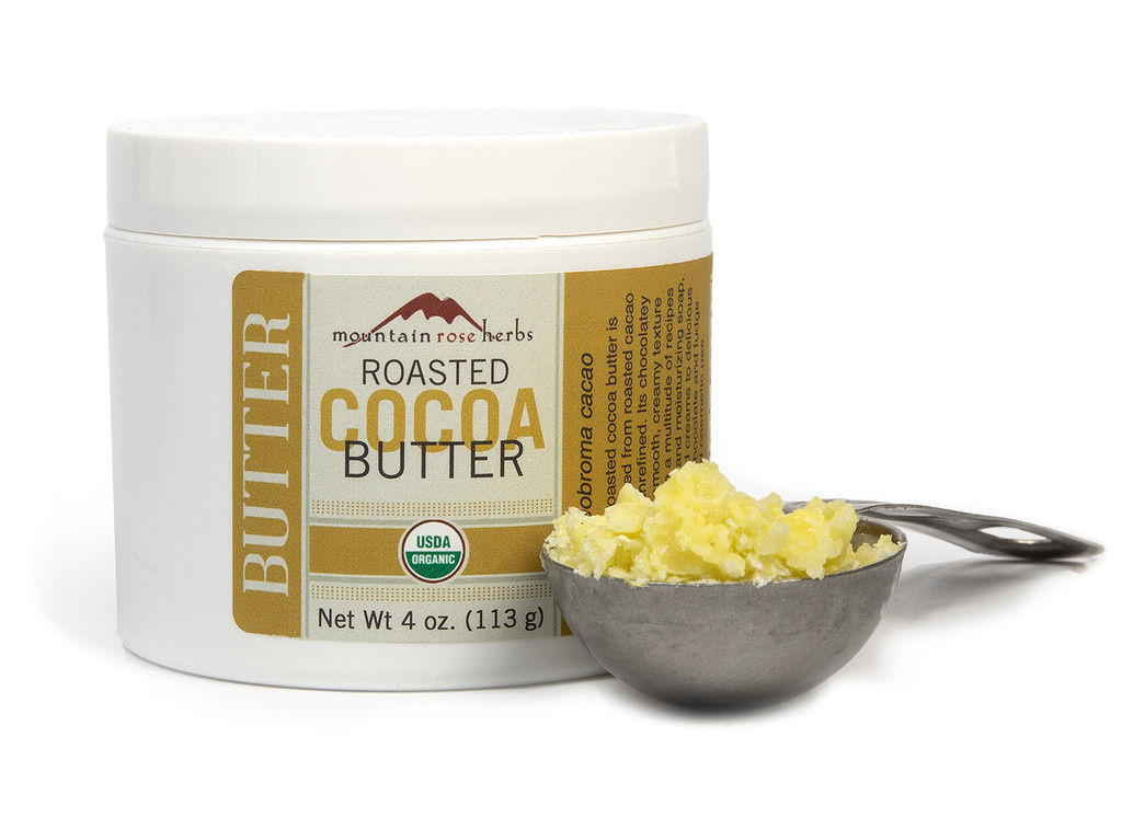 Organic Roasted Cocoa Butter - 4 oz.
