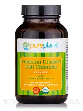 Pure Planet Green Food (Chlorella 200 mg tablets)