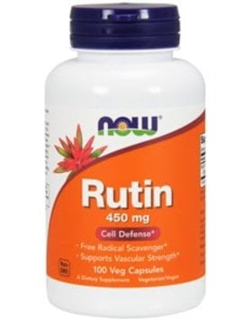 Now Foods Rutin 450 mg 100 vcaps