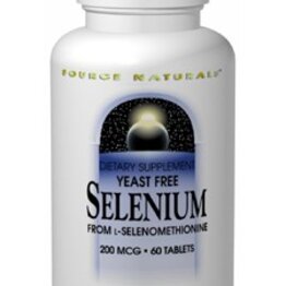 Selenium Yeast Free 200 mcg 60 tabs