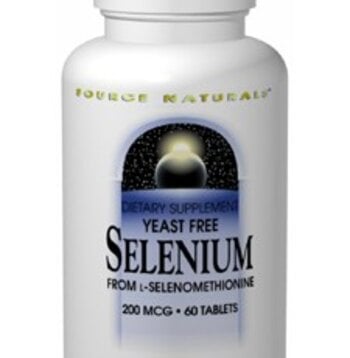 Selenium Yeast Free 200 mcg 60 tabs