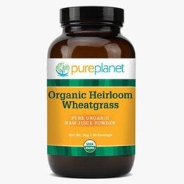 Pure Planet Wheatgrass (Organic Heirloom) 90gm powder
