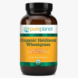 Pure Planet Wheatgrass (Organic Heirloom) 90gm powder