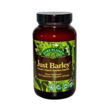 Pure Planet Just Barley Vegcaps - 180 caps