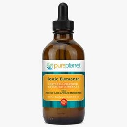 Pure Planet Minerals (Ionic Elements) Fulvic w/ Ionic Trace Minerals - 4 oz.
