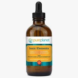 Pure Planet Minerals (Ionic Elements) Fulvic w/ Ionic Trace Minerals - 4 oz.
