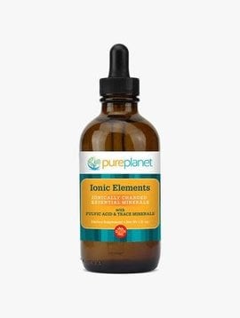 Pure Planet Minerals (Ionic Elements) Fulvic w/ Ionic Trace Minerals - 4 oz.