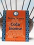 Native Scents Cedar Incense Sticks