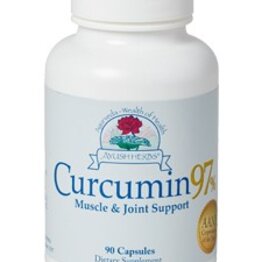 Ayush Herbs Turmeric (Curcumin 97%) 90 caps