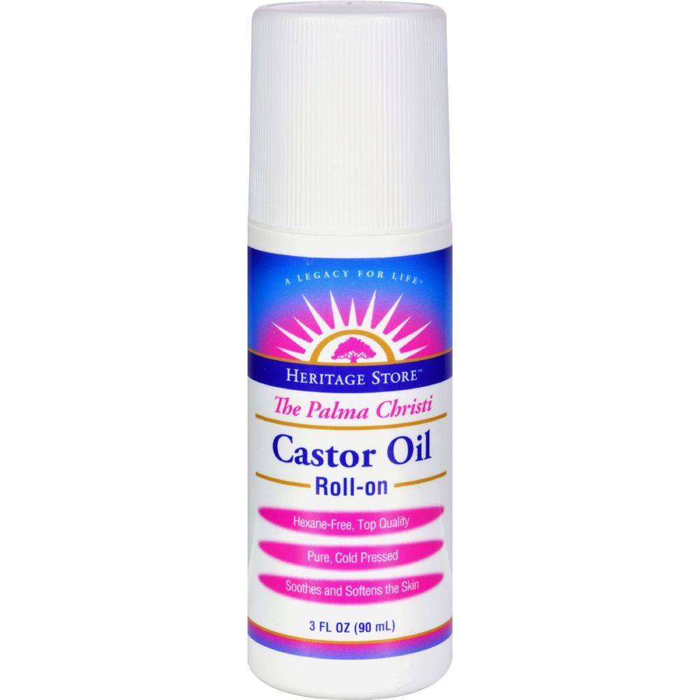 Castor Oil Roll-on -- 3 oz
