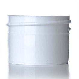 White Plastic Jars - 1/2oz.