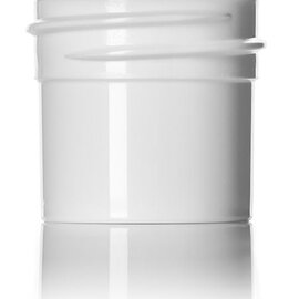 White Plastic Jars - 1/4 oz