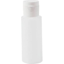 2 oz Plastic Squeeze Bottles W/Flip Top Lid