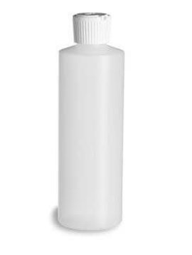 8 oz Plastic Squeeze Bottles W/Flip Top Lid