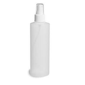 8 oz Plastic Squeeze Bottles W/Spray Lid