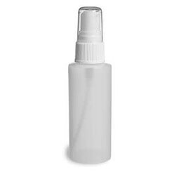 2 oz Plastic Squeeze Bottles W/Spray Lid