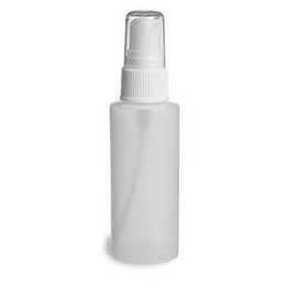 2 oz Plastic Squeeze Bottles W/Spray Lid