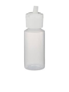 1 oz Plastic Squeeze Bottle w/Flip Top Lid