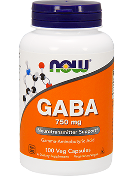 GABA 750 mg 100 vegcaps