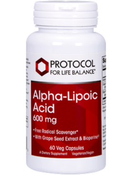 Alpha-Lipoic Acid 600 mg 60 vegcaps