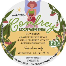 Comfrey Poultice Kit