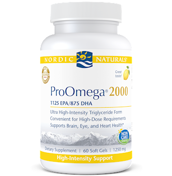 ProOmega 2000 Lemon 60 fish gels
