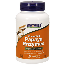 Chewable Papaya Enzymes 180 Lozenges
