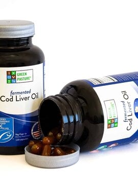 Cod Liver Oil Fermented 120 Capsules and 6 oz Liquid