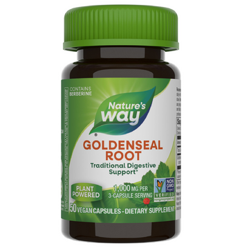 Nature's Way Products Goldenseal Root 1000mg 50 vegcaps