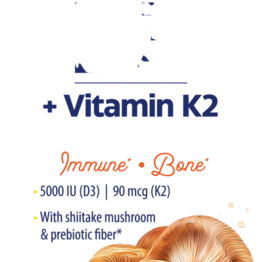 Vitamin D3 K2 - Vegan w Shiitake
