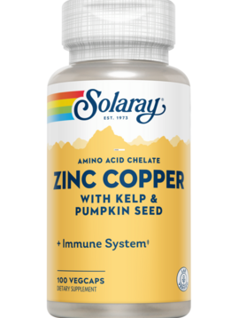 Zinc Copper Amino Acid Chelate 100 vegcaps