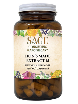 Lion's Mane 1:1 Mushroom Extract - 150 caps