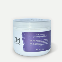 OM Botanical Charcoal Clay Detoxifying Mask 4 oz