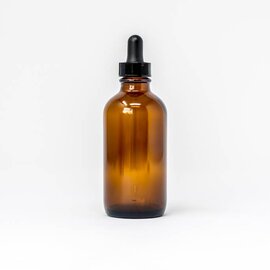 4 oz Amber Glass Bottles W/Dropper