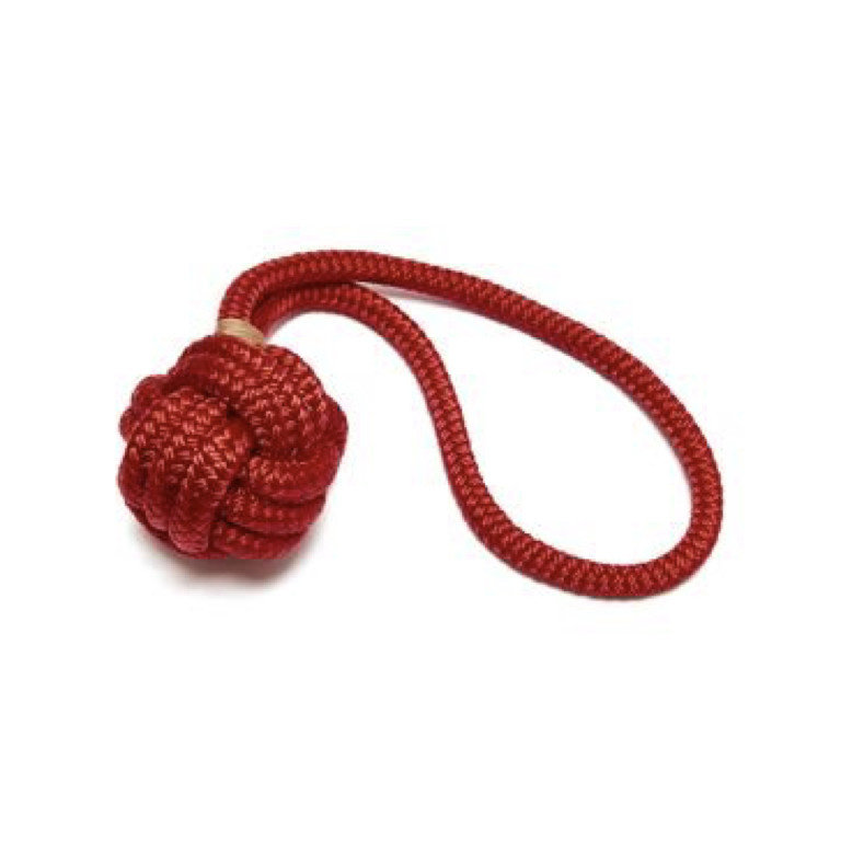 braided dog toy