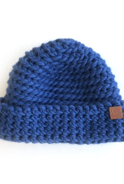 Wool Toque - Blue