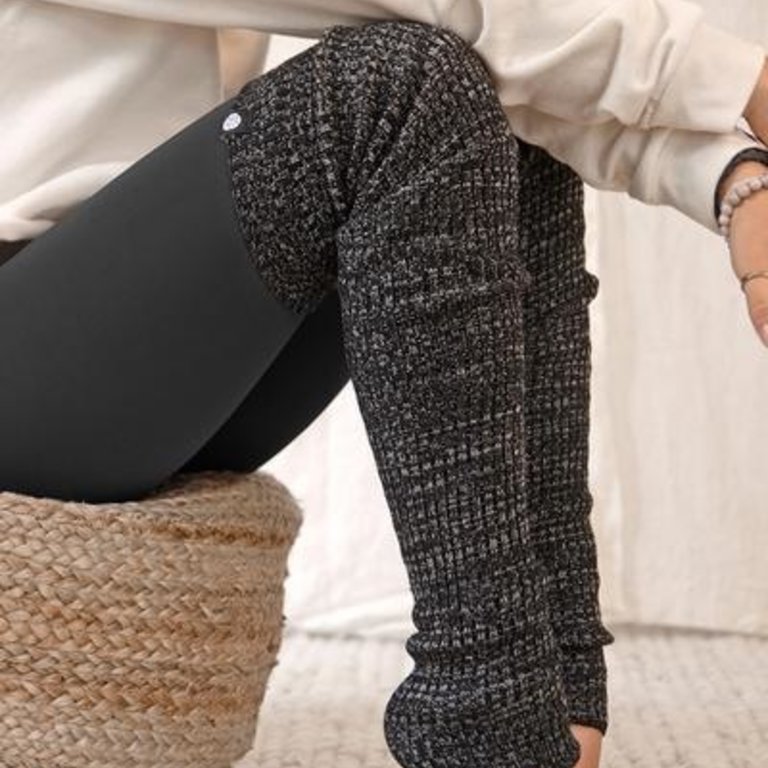 Women Knitted Leg Warmers Harajuku Kawaii High Heels Boots Warm