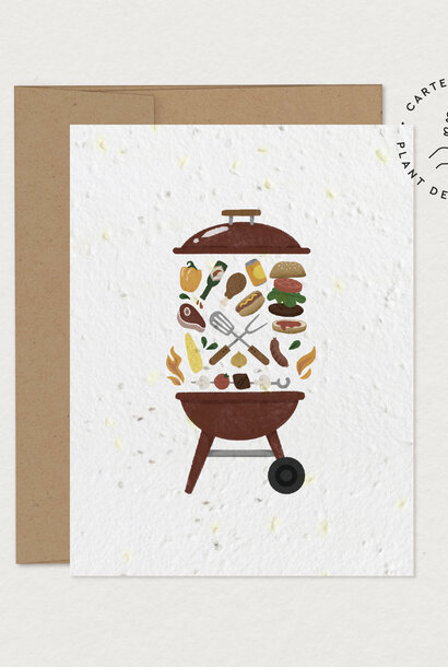 Plantable Seed Card - BBQ