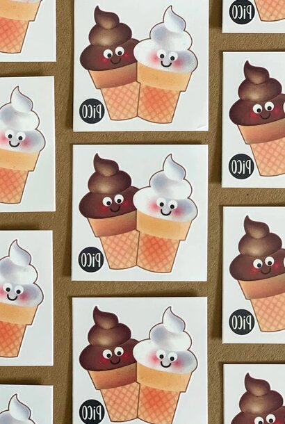 Temporary Tattoos - Ice Cream