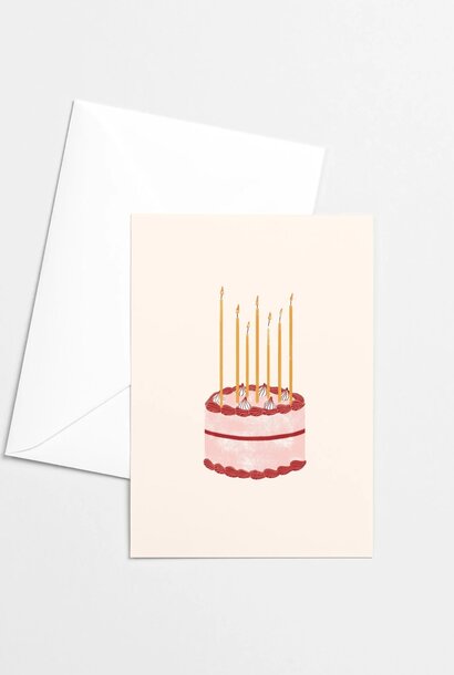 Greeting Card - Gâteau