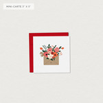 Mimosa Design Carte de souhaits - Courrier du coeur mini